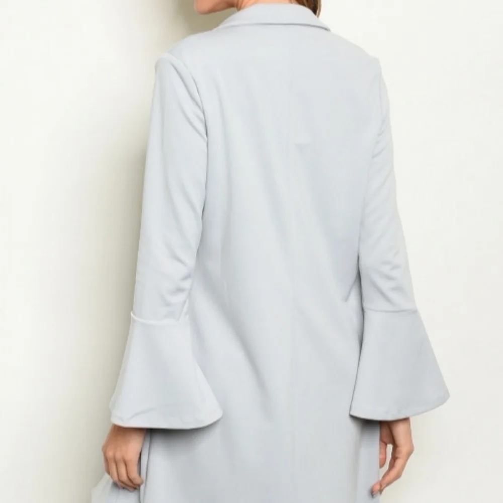 Boho Bell Sleeve Blazer Jacket - Picture 6 of 10